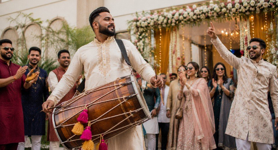 dhol-player